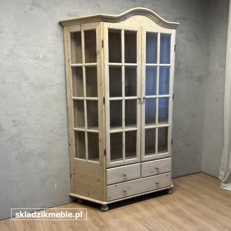 060126 WITRYNA SOSNOWA W KSZTAŁCIE TRAPEZU BIELONA