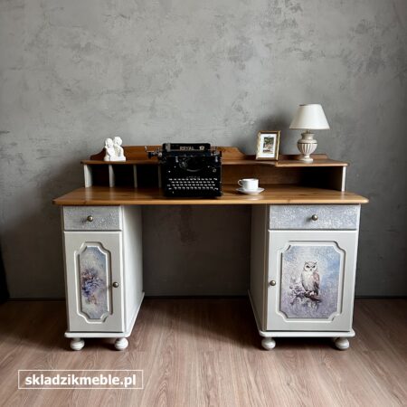120126 BIUROKO SOSNOWE „SOWA” Z NADSTAWKĄ PO METAMORFOZIE